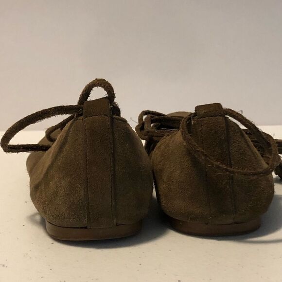 Madewell Inga suede flats, size 6.5, brown - Picture 5 of 8
